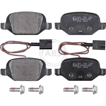 Brzdová destička Sada brzdových destiček, kotoučová brzda A.B.S. ABS37863