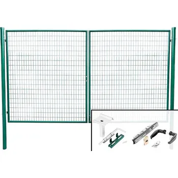 branka Brána zahradní METALTEC DUO RAL6005, zelená, 3580/1450/100x50mm SL432208XX