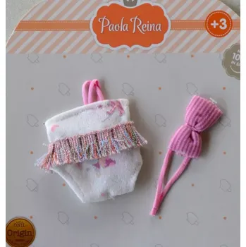 Doplněk pro panenku Obleček na miminko - holčičku Janu od firmy Paola Reina (Obleček na Los Peques 21 cm)