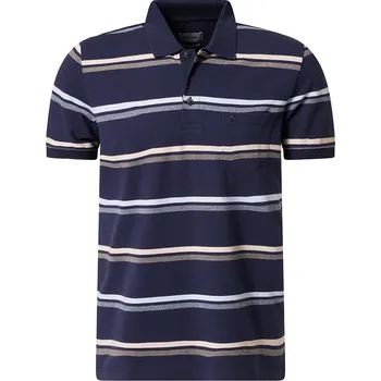 Pánské tričko Pierre Cardin pánské triko s límečkem 21004.2078 8017 Modrá M