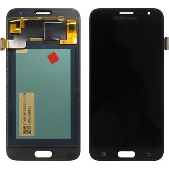 Náhradní díl pro mobilní telefon Samsung Galaxy J3 2016 displej TFT černý + dotyková plocha