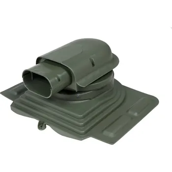 VILPE (Finsko) Solární průchodové prvky - univerzální plech Barva: Zelená