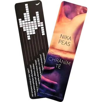 Doplněk ke knize Moje ︎ záložka - Chráním tě s křížovkou