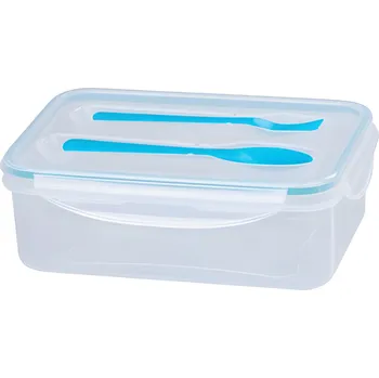 Dóza na potraviny Dóza UH s těsněním Magichome CLIP 1,5l s vidličkou a lžící