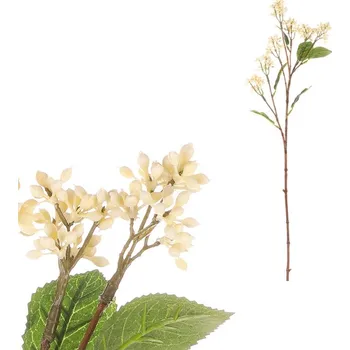 umělá květina Krásnoplodka japonská - krémová - 63 cm