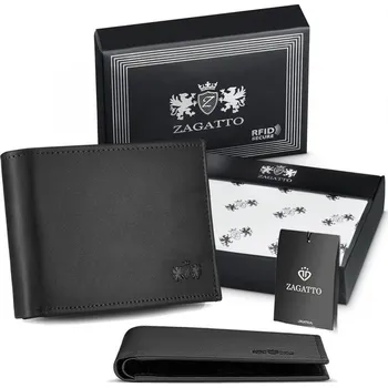 Peněženka ZAGATTO pánská peněženka SLIM ZG-N062-W-F2