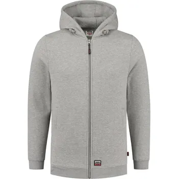 pracovní mikina TRICORP Mikina Hooded Sweat Jacket Washable 60°C, unisex MAL-T44TG16 XL Melír šedá