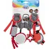 Hračka na kočárek Canpol babies Sensory Toys kontrastní závěsná hračka na kočárek/autosedačku červená