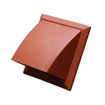 Větrací mřížka Větrací mřížka protidešťová Barva: Cihlová, Průměr [mm]: Ø 150 / 200 x 200 Ø 100 / Ø 125 / Ø 150