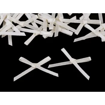 Svatební mašličky 20 ks - krémové