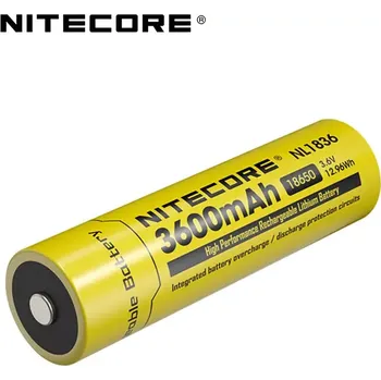 Článková baterie Baterie Li-Ion 18650 Nitecore 3.6V 3600mAh (NL1836)