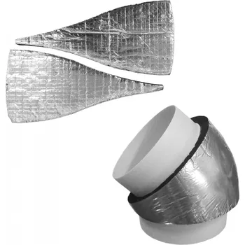 Tepelná izolace Izolace pro kruhovou odbočku 45° Průměr [mm]: ⌀ 125 VentilaPlast
