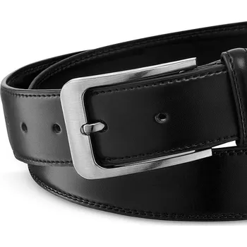 Opasek ZAGATTO kožený pásek černý ZG-SM-5060 velikost L