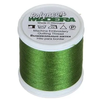 Nit Vyšívací nitě PES Madeira Polyneon (400m) barva 1769 dark avocado