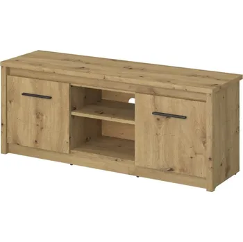 Televizní stolek MOB TV stolek/skříňka Tempo Kondela IRON (dub artisan)