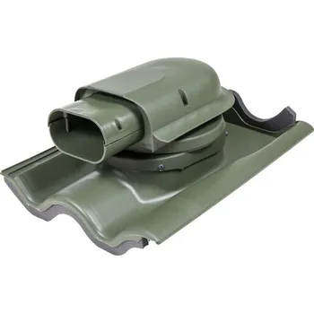 VILPE (Finsko) Solární průchodové prvky pro betonovou tašku Barva: Zelená