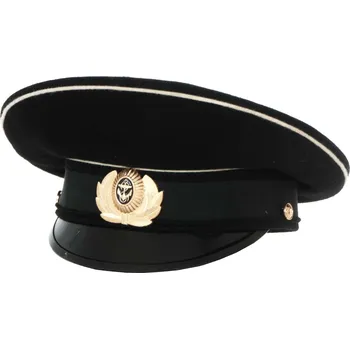 Klobouk ARMÁDNÍ ORIGINÁL RUSKO Brigadýrka ruská námořní černá originál Velikost: 54