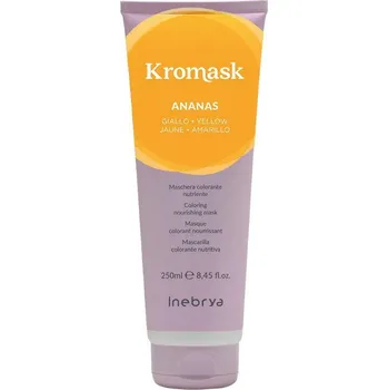Barva na vlasy Inebrya Kromask Coloring Nourishing Mask 250 ml barva Ananas