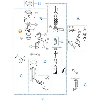 Nice CA1791.5320 svazek kabelů propojující ústřednu se zdrojem WALKY