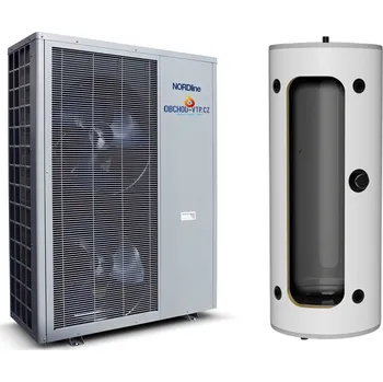 Tepelné čerpadlo AKCE NORDline N17B Tepelné čerpadlo + Akumulační nádrž NAD 250 V1 ZDARMA! N17B+NAD250