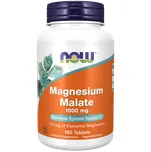 NOW Foods - Magnesium malát 1000 mg, 180 tablet