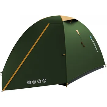 Stan Husky Kempingový stan pro 2 osoby Bizam 2 Classic zelená