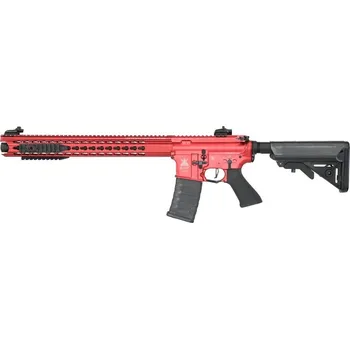 Airsoftová zbraň Airsoftová zbraň ASR119 - E-Silver Edge SDU1.0, červená, APS