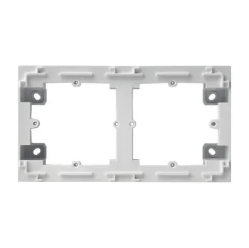 Elektroinstalační krabice HAGER Krabice Lumina WL5820 nástěnná montáž 2n bílá lesk WL5820