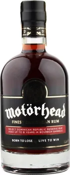 Rum Motörhead Finest Caribbean Rum 40% 0,7 l