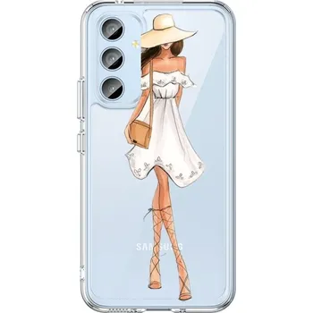 Pouzdro na mobilní telefon Kryt Samsung A54 5G Image pevný Lady 5 (obal neboli pouzdro na Samsung A54 5G)