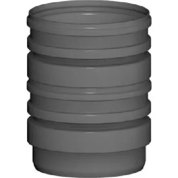 Kanalizační potrubí Graf Prodloužení výšky 500 mm pro filtrační šachty DN 400