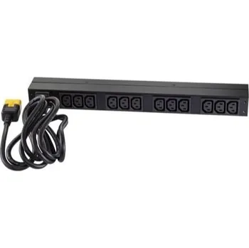 Záložní zdroj APC Basic Rack PDU napěťová distribuční jednotka (PDU) 12 AC zásuvky / AC zásuvek 0U/1U Černá