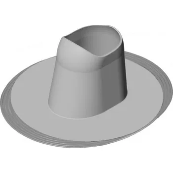 VILPE (Finsko) Manžety COLLAR HL 200 Barva: Šedá, Využití: Pro střešní krytiny z PVC