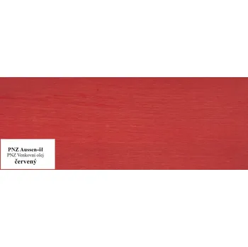 Olej na dřevo PNZ Venkovní olej 0,75 L Odstín: Rot - Červený