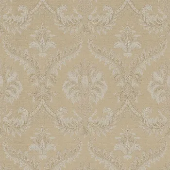Tapeta Cristiana Masi by Parato Béžovo-zlatá vliesová zámecká tapeta na zeď, 33333, Tradizioni, Cristiana Masi by Parato, velikost 10,05 x 0,53 m
