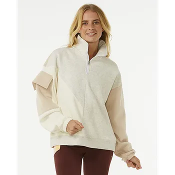 Pánská mikina Mikina Rip Curl RSS OVERSIZED SPLICED ZT Natural velikost M