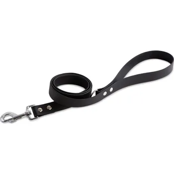 Vodítko pro psa FIREDOG BioThane vodítko 25mm 2m s ručkou a D-kroužkem Barva: Černá