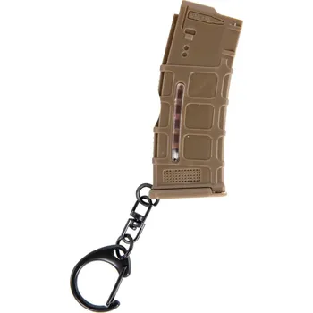 Vojenské psí známky Přívěšek na klíče - zásobník MP, pískový, Wosport