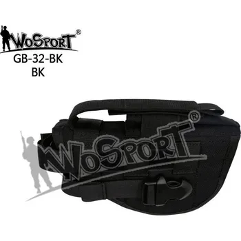 Univerzální pistolové MOLLE pouzdro - černé, Wosport