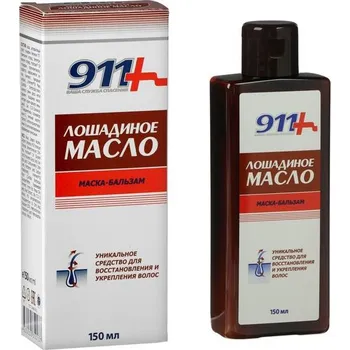 Maska balzám na vlasy Koňský olej 150ml 911+