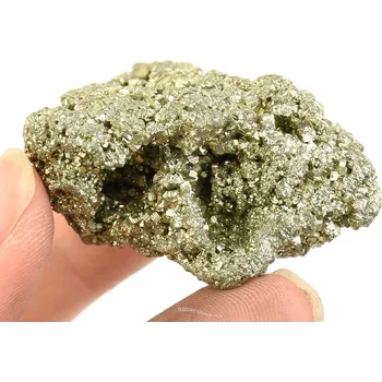 Přírodní kámen Drúza pyritu přírodního tvaru z Peru 59g