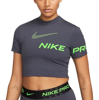Dámské tričko Triko Nike W NP DF GRX SS CROP TOP dx0078-015 Velikost M