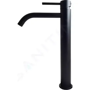 Vodovodní baterie Paffoni Light Umyvadlová baterie, matná černá, LIG081NO