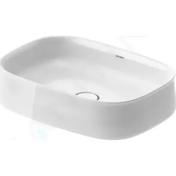 Umyvadlo Duravit Zencha Umyvadlo na desku 55x39 cm, bez přepadu, DuraCeram, bílá, 2373550079