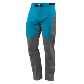 Pánské kalhoty Tilak Qualido crystal teal/grey pinstripe S