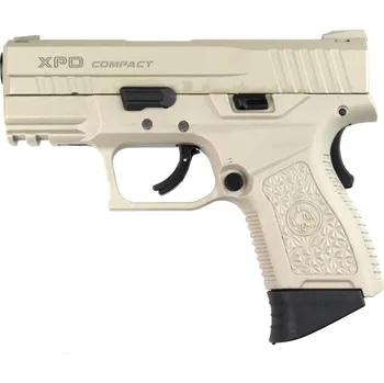 Airsoftová zbraň Airsoftová pistole BLE XPD - písková TAN, kovový závěr, GBB, ICS