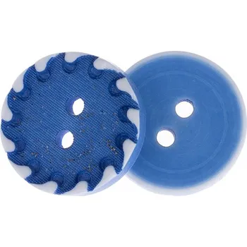 Bellatex Knoflík sada 6 ks prům. 18 mm modrá, bílá