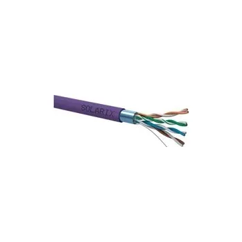 Kabel Solarix Kabel FTP LS0H drát c5e, 500m/reel, SXKD-5E-FTP-LS0H