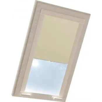 Roleta Roleta termoizolační na střešní okno VELUX v hliníkové kazetě Béžová
