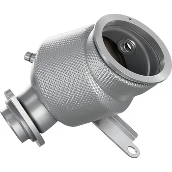 Výfukový systém HJS downpipe 135 mm/60 mm včetně katalyzátoru pro Toyota GR Yaris typ XP21, emisní norma Euro 6d - OPF, 1.6, 192kw (G16E-GTS)